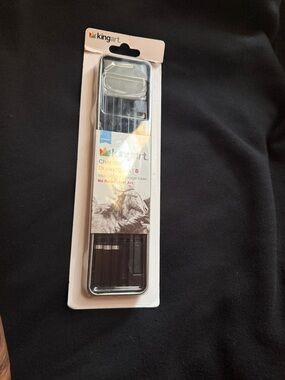 Black Charcoal Drawing Set - Portable Sketching Kit